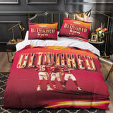 Charger l&#39;image dans la visionneuse de la galerie, Kansas City Chiefs Bedding Set Duvet Cover Without Filler