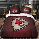 Charger l&#39;image dans la visionneuse de la galerie, Kansas City Chiefs Bedding Set Duvet Cover Without Filler