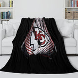 Load image into Gallery viewer, Kansas City Chiefs Blanket Flannel Fleece Throw Kids Room Decoration