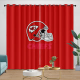 Charger l'image dans la visionneuse de la galerie, Kansas City Chiefs Curtains Blackout Window Drapes Kids Room Decoration