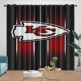 Charger l'image dans la visionneuse de la galerie, Kansas City Chiefs Curtains Blackout Window Drapes Kids Room Decoration