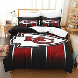 Charger l'image dans la visionneuse de la galerie, Kansas City Chiefs Duvet Cover Kids Room Bedding Set Without Filler