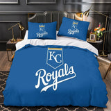 Charger l&#39;image dans la visionneuse de la galerie, Kansas City Royals Bedding Set Quilt Cover Without Filler