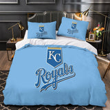 Charger l&#39;image dans la visionneuse de la galerie, Kansas City Royals Bedding Set Quilt Cover Without Filler
