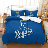 Charger l&#39;image dans la visionneuse de la galerie, Kansas City Royals Bedding Set Quilt Cover Without Filler