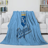 Charger l&#39;image dans la visionneuse de la galerie, Kansas City Royals Blanket Flannel Throw Room Decoration