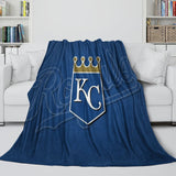 Charger l&#39;image dans la visionneuse de la galerie, Kansas City Royals Blanket Flannel Throw Room Decoration