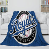 Charger l&#39;image dans la visionneuse de la galerie, Kansas City Royals Blanket Flannel Throw Room Decoration