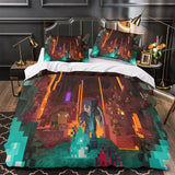 Load image into Gallery viewer, Kids Minecraft Duvet Cover Pattern Bedding Set Without Filler