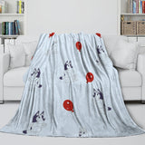 Charger l&#39;image dans la visionneuse de la galerie, Kids Room Decoration Bluey Blanket Pattern Flannel Throw