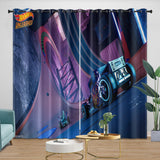 Load image into Gallery viewer, Kids Room Hot Wheels Curtains Blackout Window Drapes
