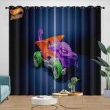 Load image into Gallery viewer, Kids Room Hot Wheels Curtains Blackout Window Drapes