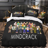 Charger l&#39;image dans la visionneuse de la galerie, Kids bed Minecraft Bedding Set Quilt Duvet Cover Without Filler