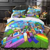 Load image into Gallery viewer, Kids room Minecraft Duvet Cover Pattern Bedding Set Without Filler