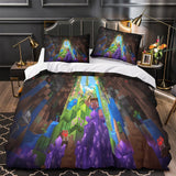 Load image into Gallery viewer, Kids room Minecraft Duvet Cover Pattern Bedding Set Without Filler