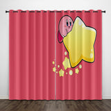 Load image into Gallery viewer, Kirby Curtains Pattern Blackout Window Drapes