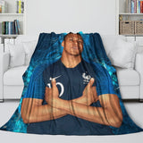 Load image into Gallery viewer, Kylian Mbappé Blanket Flannel Throw Room Decoration