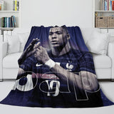 Load image into Gallery viewer, Kylian Mbappé Blanket Flannel Throw Room Decoration