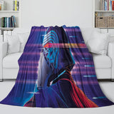 Charger l&#39;image dans la visionneuse de la galerie, Kylo Ren Blanket Flannel Throw Room Decoration