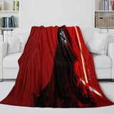 Charger l&#39;image dans la visionneuse de la galerie, Kylo Ren Blanket Flannel Throw Room Decoration