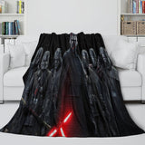 Charger l&#39;image dans la visionneuse de la galerie, Kylo Ren Blanket Flannel Throw Room Decoration