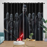 Charger l&#39;image dans la visionneuse de la galerie, Kylo Ren Curtains Pattern Blackout Window Drapes