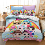 Charger l&#39;image dans la visionneuse de la galerie, L.O.L Surprise Bedding Set Kids Duvet Cover Without Filler