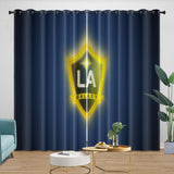 Load image into Gallery viewer, LA Galaxy Curtains Blackout Window Drapes Room Decoration