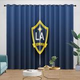 Load image into Gallery viewer, LA Galaxy Curtains Blackout Window Drapes Room Decoration