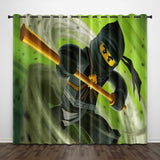 Load image into Gallery viewer, LEGO Ninjago Curtains Pattern Blackout Window Drapes