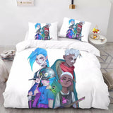 Charger l&#39;image dans la visionneuse de la galerie, LOL Arcane Season 2 Bedding Set Pattern Quilt Cover Without Filler