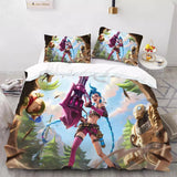 Charger l&#39;image dans la visionneuse de la galerie, LOL Arcane Season 2 Bedding Set Pattern Quilt Cover Without Filler