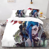 Charger l&#39;image dans la visionneuse de la galerie, LOL Arcane Season 2 Bedding Set Pattern Quilt Cover Without Filler