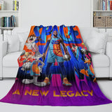 Load image into Gallery viewer, Lakers LeBron Raymone James Blanket Flannel Throw Room Decoration