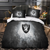 Charger l&#39;image dans la visionneuse de la galerie, Las Vegas Raiders Bedding Set Duvet Cover Without Filler