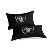 Charger l&#39;image dans la visionneuse de la galerie, Las Vegas Raiders Bedding Set Duvet Cover Without Filler