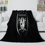 Charger l&#39;image dans la visionneuse de la galerie, Las Vegas Raiders Blanket Flannel Fleece Throw Room Decoration