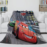 Charger l&#39;image dans la visionneuse de la galerie, Lightning McQueen Blanket Flannel Pattern Throw Room Decoration