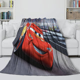 Charger l&#39;image dans la visionneuse de la galerie, Lightning McQueen Blanket Flannel Throw Room Decoration