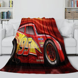 Charger l&#39;image dans la visionneuse de la galerie, Lightning McQueen Blanket Flannel Throw Room Decoration