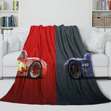 Charger l&#39;image dans la visionneuse de la galerie, Lightning McQueen Blanket Flannel Throw Room Decoration