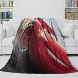 Charger l&#39;image dans la visionneuse de la galerie, Lightning McQueen Blanket Flannel Throw Room Decoration