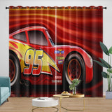 Charger l&#39;image dans la visionneuse de la galerie, Lightning McQueen Curtains Blackout Window Drapes