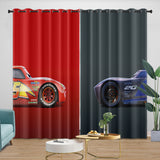 Charger l&#39;image dans la visionneuse de la galerie, Lightning McQueen Curtains Blackout Window Drapes