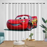 Load image into Gallery viewer, Lightning McQueen Curtains Pattern Blackout Window Drapes