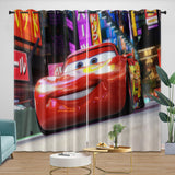 Load image into Gallery viewer, Lightning McQueen Curtains Pattern Blackout Window Drapes