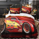 Charger l&#39;image dans la visionneuse de la galerie, Lightning McQueen Duvet Cover Bedding Set Without Filler