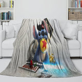 Load image into Gallery viewer, Lilo &amp; Stitch 2025 Blanket Flannel Throw Kids Room Decoration