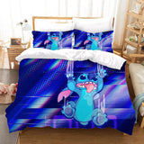 Charger l&#39;image dans la visionneuse de la galerie, Lilo &amp; Stitch Bedding Set Pattern Quilt Cover Without Filler