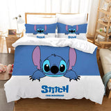 Charger l&#39;image dans la visionneuse de la galerie, Lilo &amp; Stitch Bedding Set Pattern Quilt Cover Without Filler